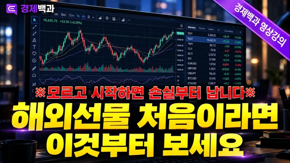 해외선물 보는법 기초부터 실전까지 완벽 가이드